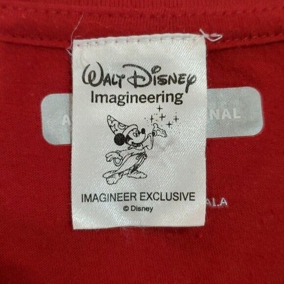 Disney Imagineer Exclusive Red Mickey Shirt, Small - Picture 8 of 9